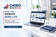 Chiro Website Pro monthly website service guide, with a chiropractic website on a laptop, a spine model, and a calendar of ongoing checks.