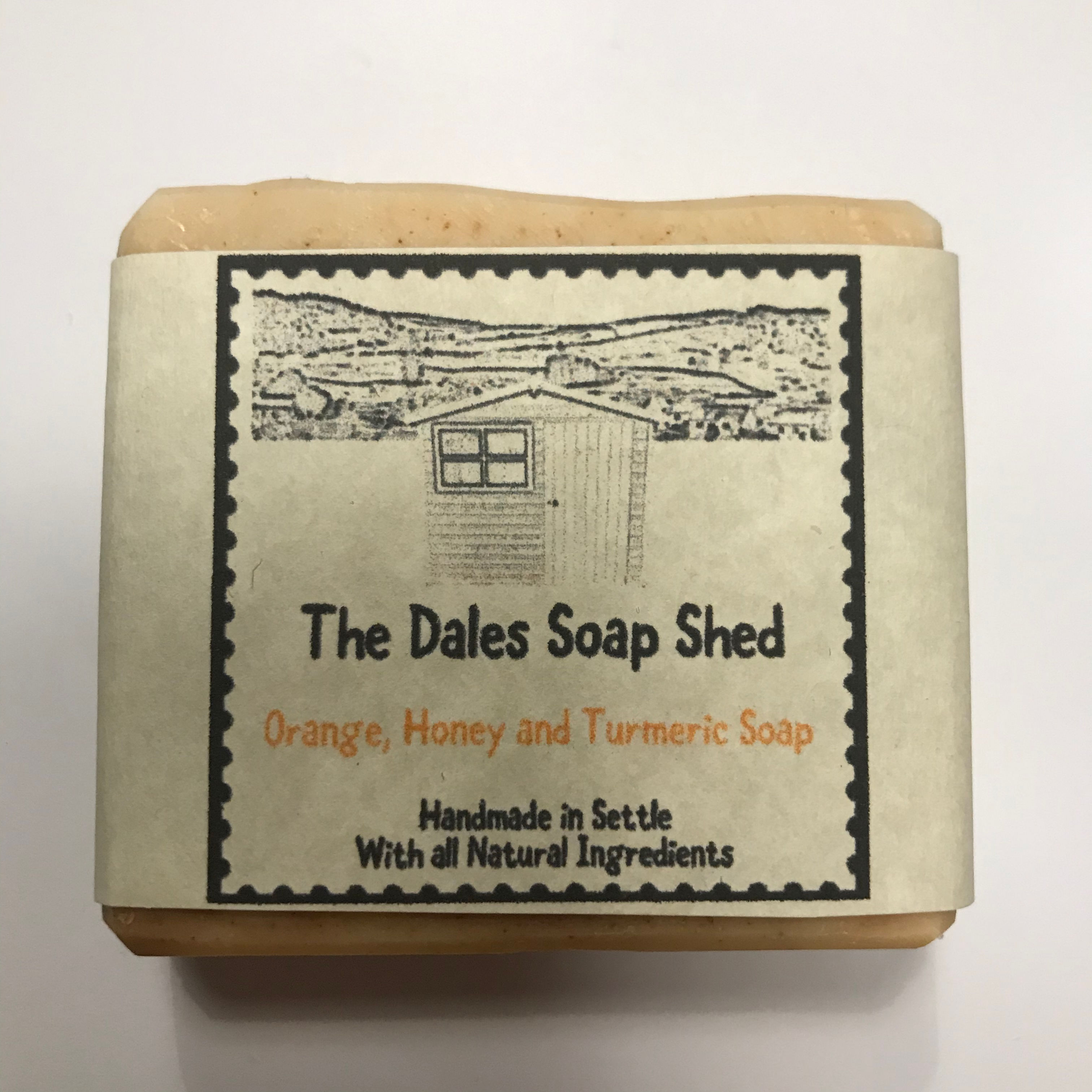Orange, Honey and Turmeric Soap approx 100g