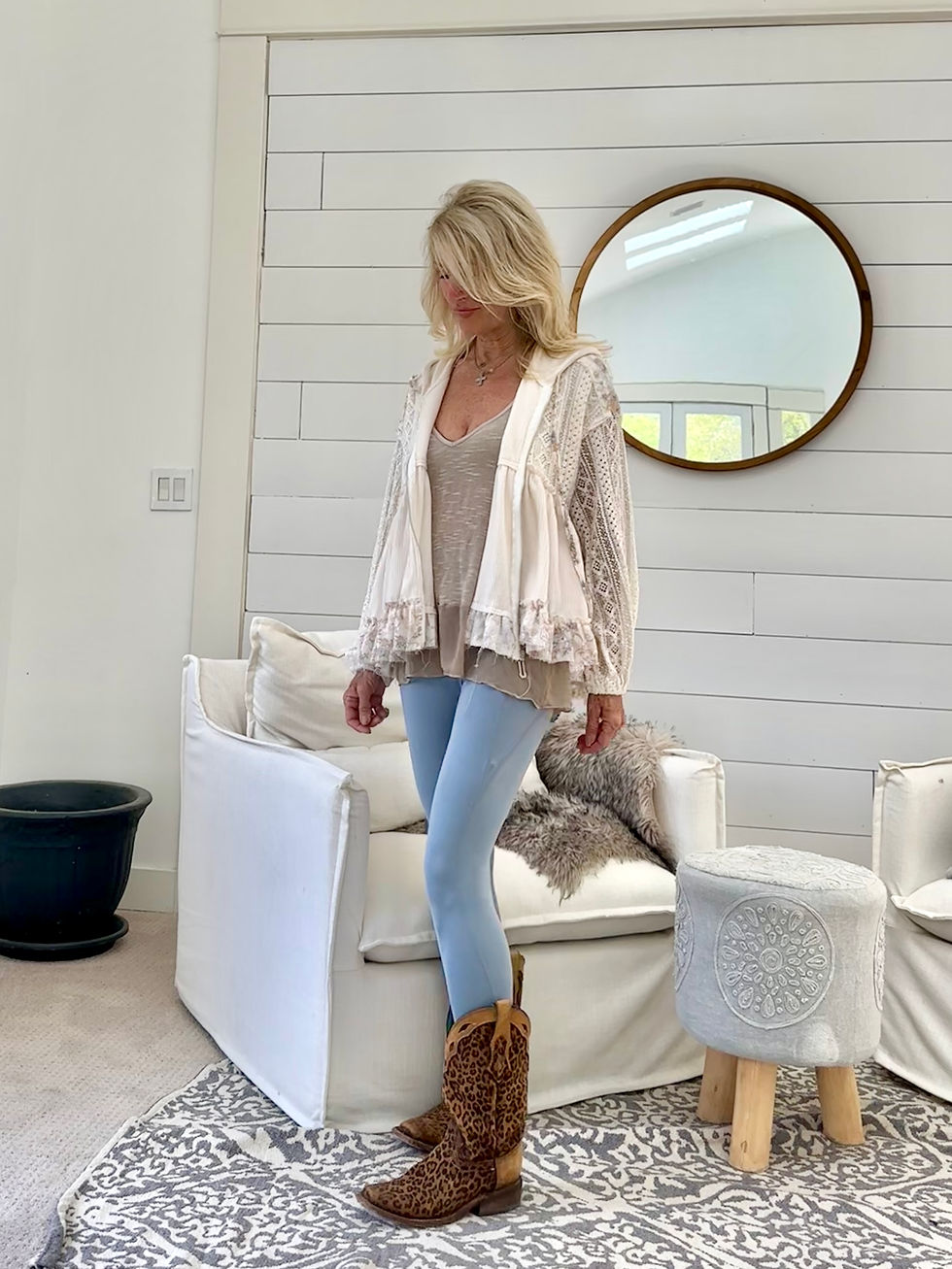 Finley soft tiered jacket 