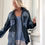 Thumbnail: Ivy washed denim shirt/jacket 
