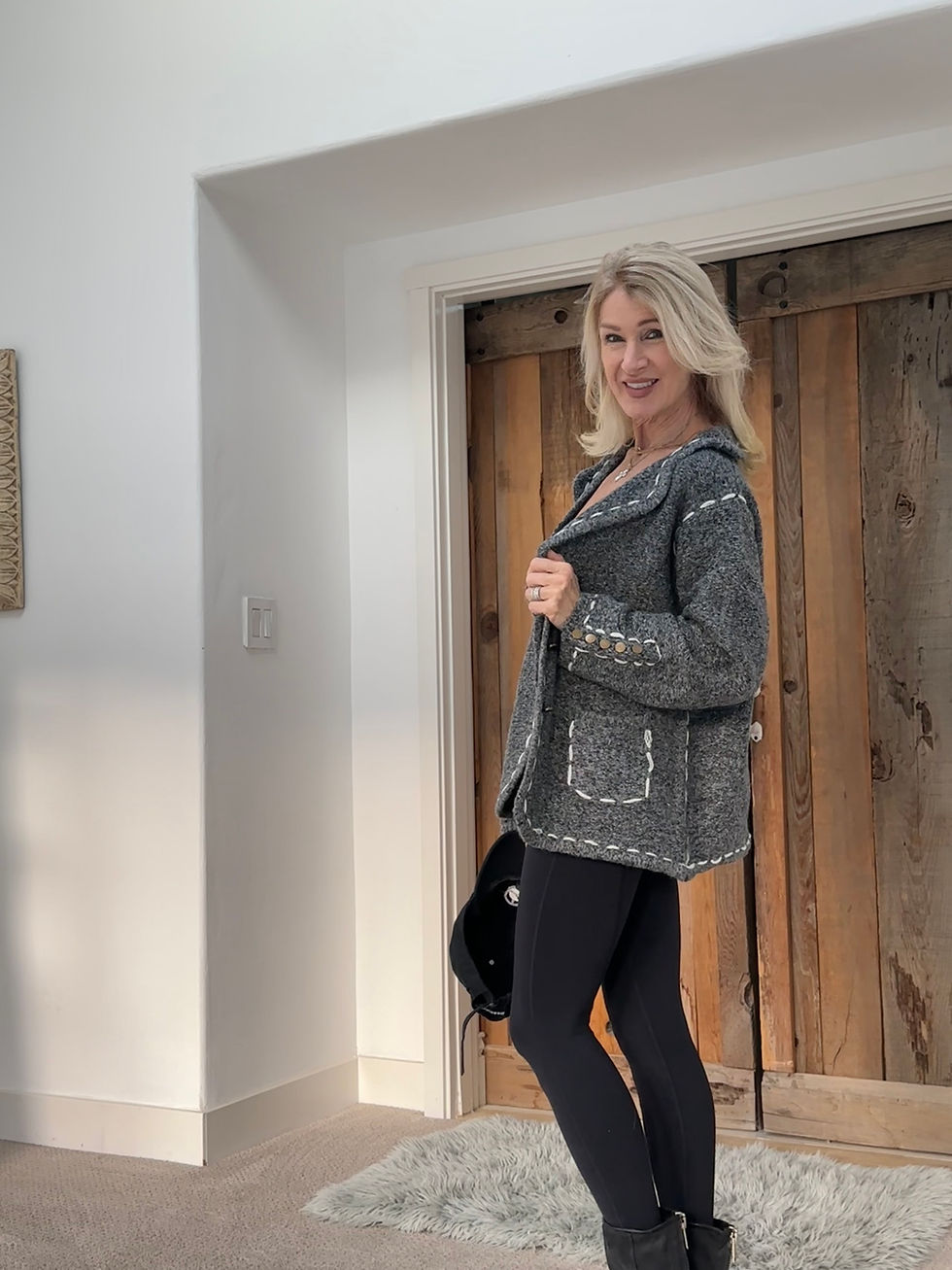 Paris soft sweater jacket 