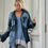 Thumbnail: Ivy washed denim shirt/jacket 