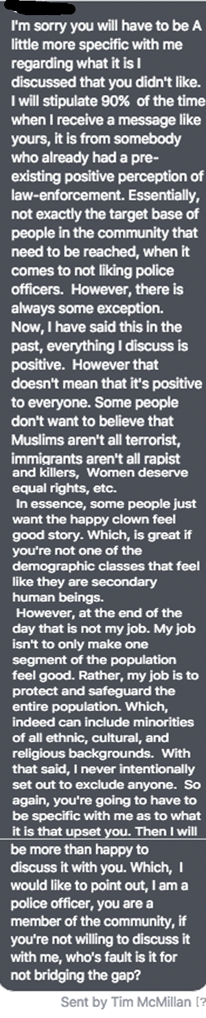 My Response