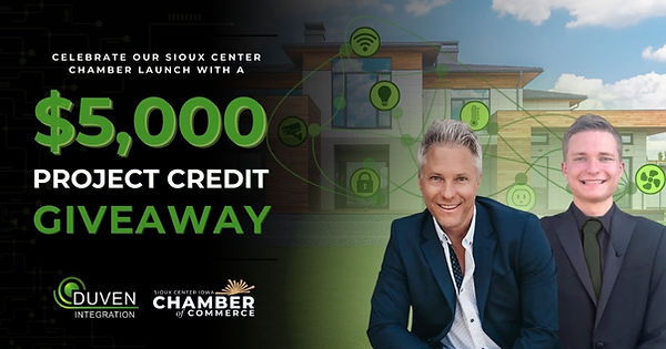 Sioux Center Chamber $5,000 Giveaway