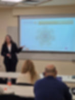 Meytal Liberman during the lecture