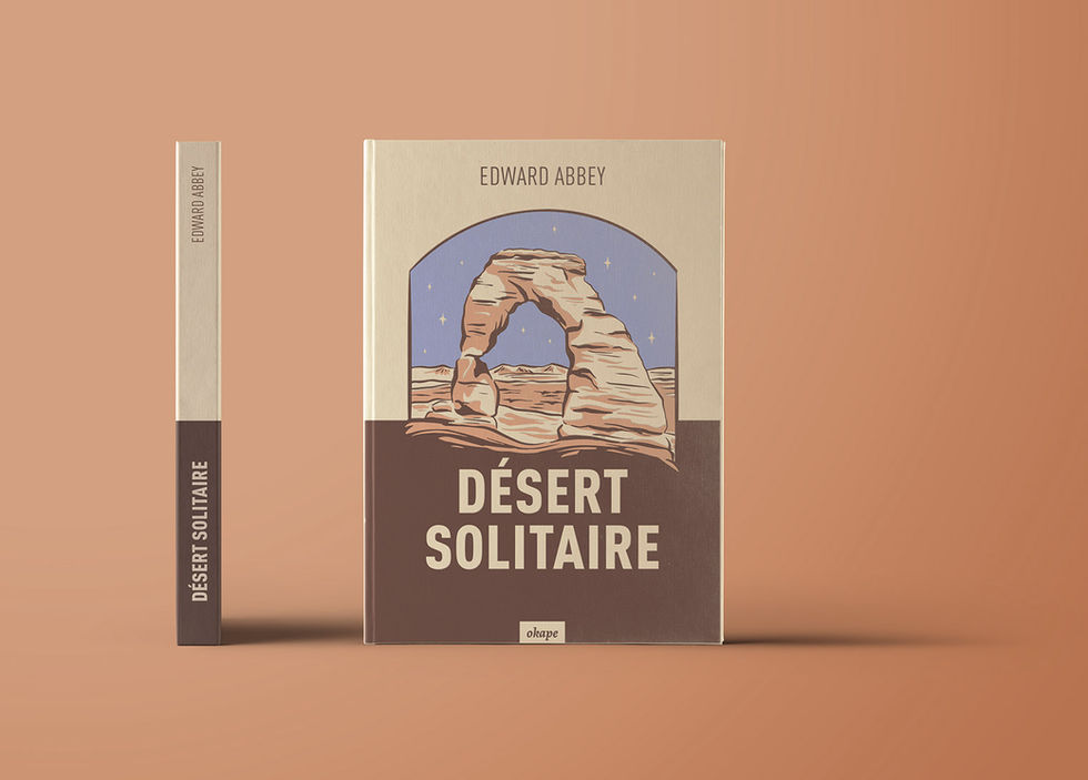 Couverture livre Désert solitaire