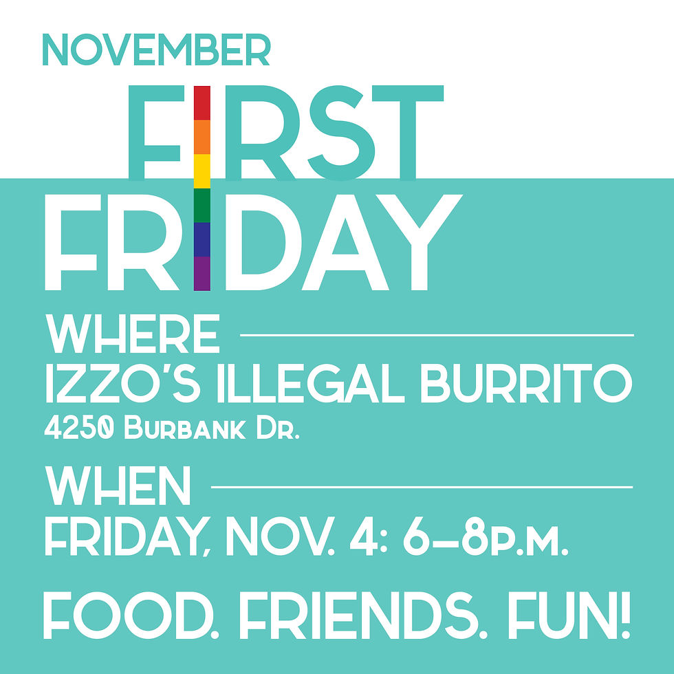 First Friday Instagram Graphic