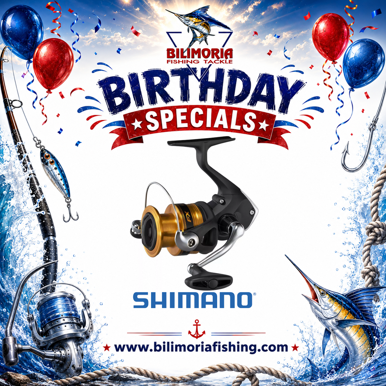 Birthday Specials: Shimano FX