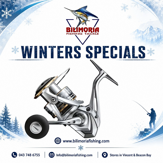 Winter Specials: Shimano Sedona FJ | Bilimoria Fishing