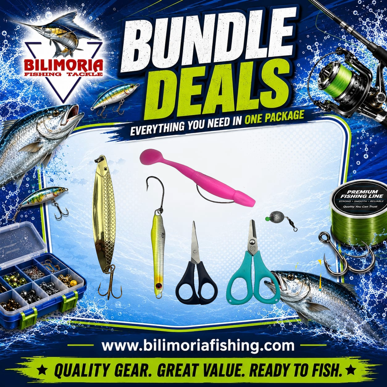 Bundle Deal #30: Falcon Spoon & 2x Scissors & Glider Candy & Drpshot