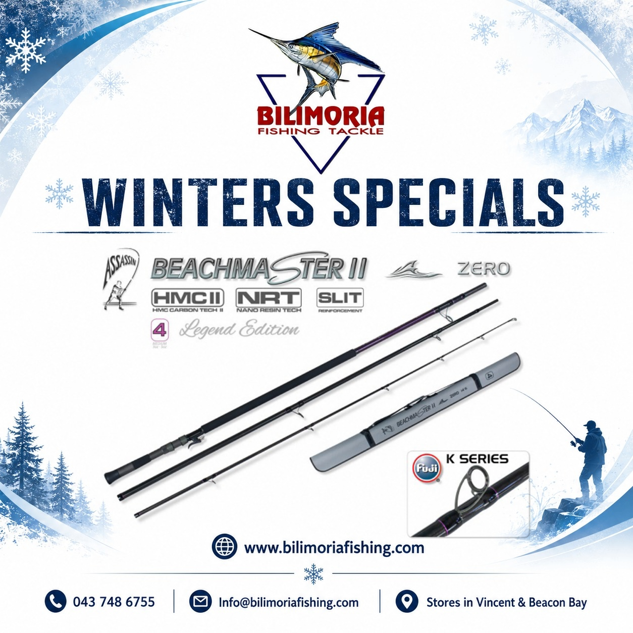 Winter Specials: Assassin Beachmaster II Legend Edition Rod