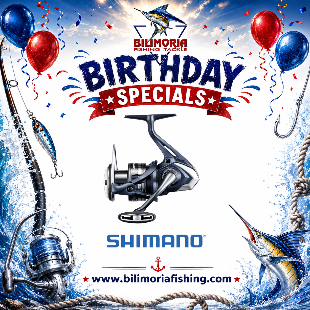 Birthday Specials: Shimano Miravel Reel