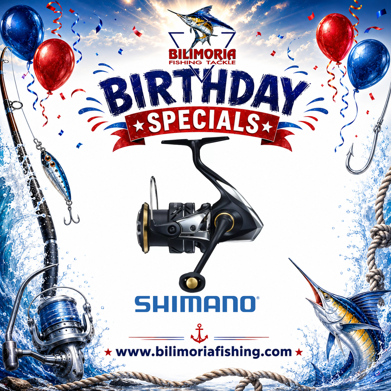 Birthday Specials: Shimano Sustain