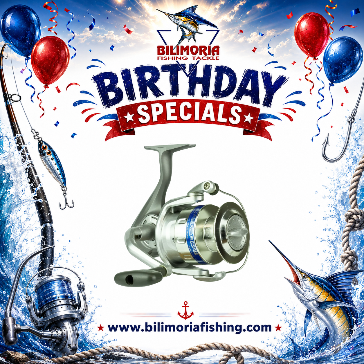 Birthday Specials: Okuma Cascade Reel
