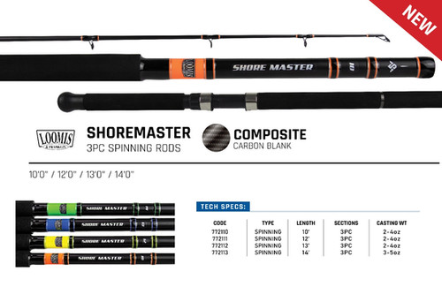 shoremaster custom fishing rod Tsunami Boat Conventional Rods – Art's Tackle & Fly With a solid fiberglass construction Explore the Loomis & Franklin
