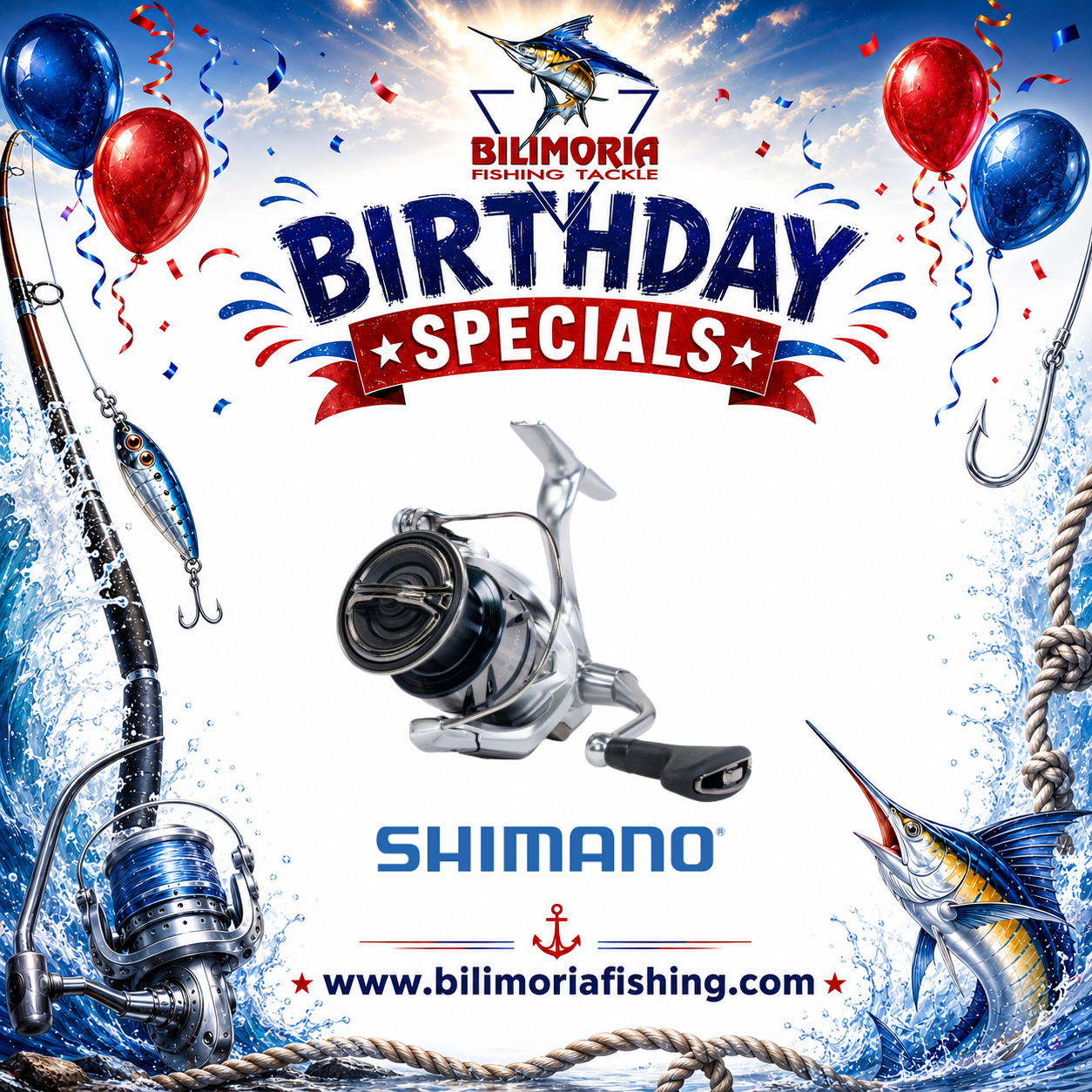 Birthday Specials: Shimano Stradic FM & FREE Fish SA Reel Bag