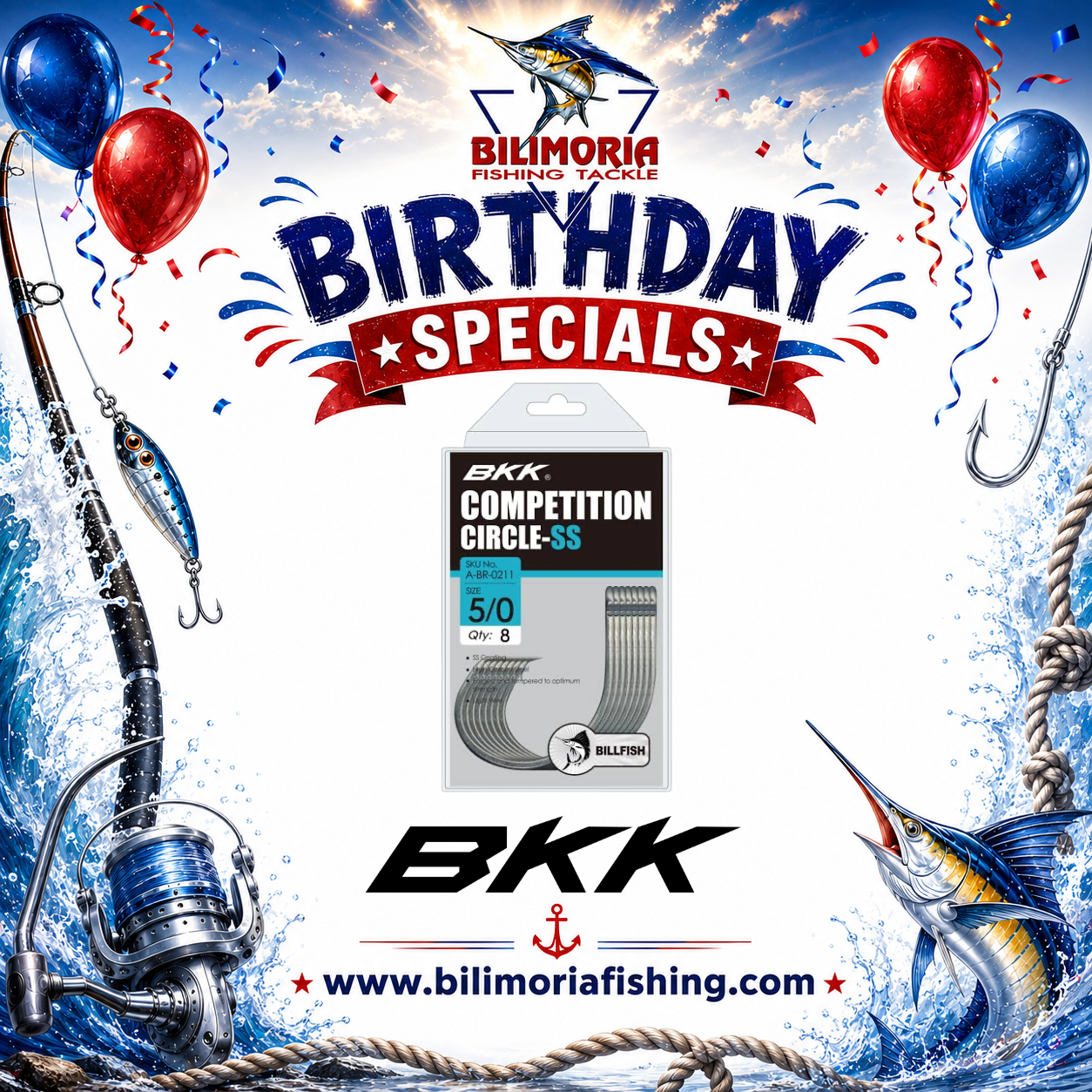 Birthday Specials: BKK Octopus beak Straight Eye