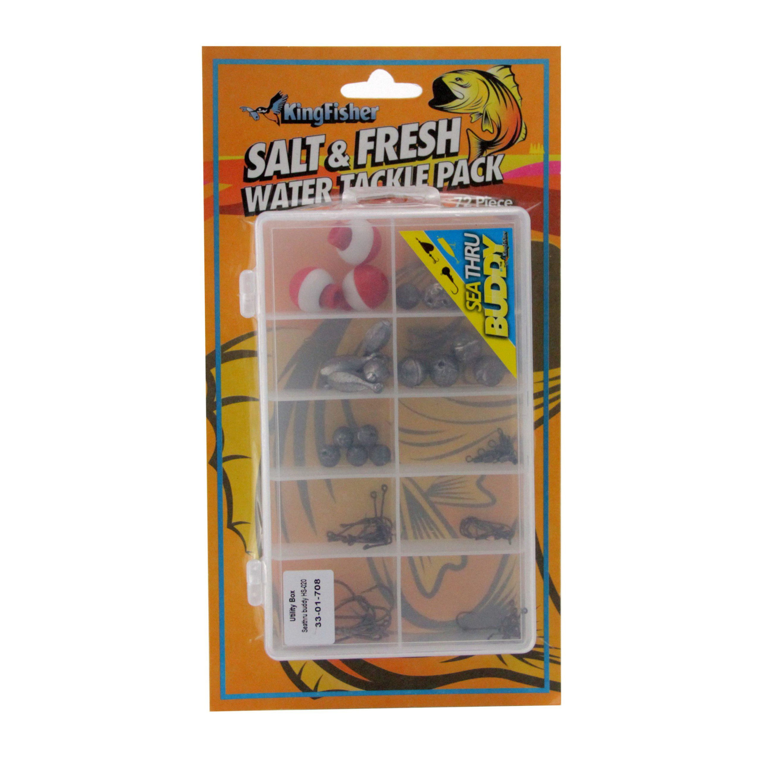 KingFisher Salt & Freshwater Fishing Tackle Kit