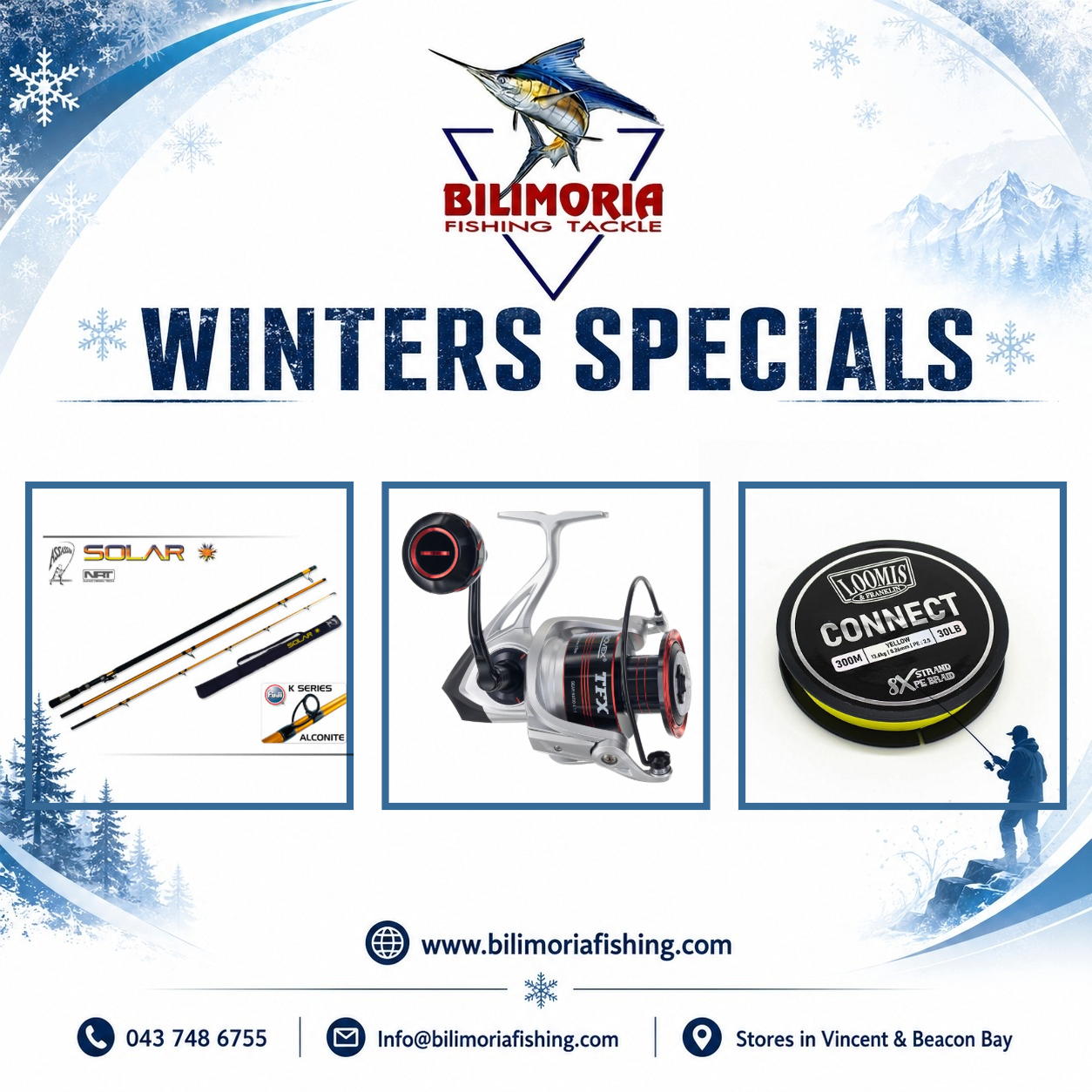 Winter Specials: Assassin Solar & Rovex TFX & 600m Connect Braid