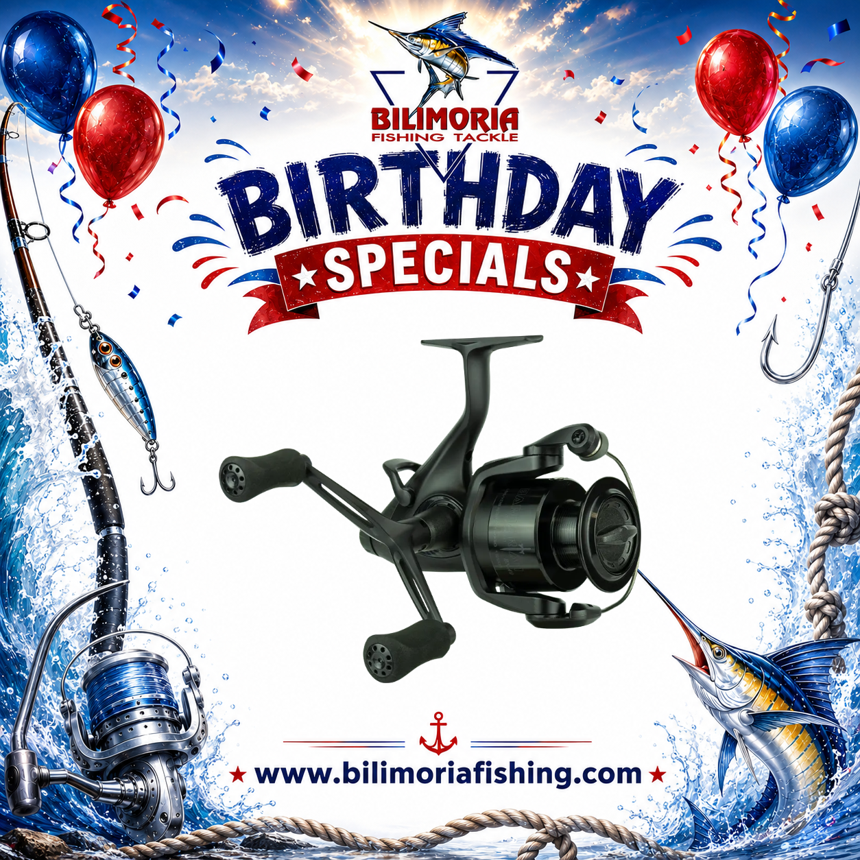 Birthday Specials: Okuma Barbarian Reel