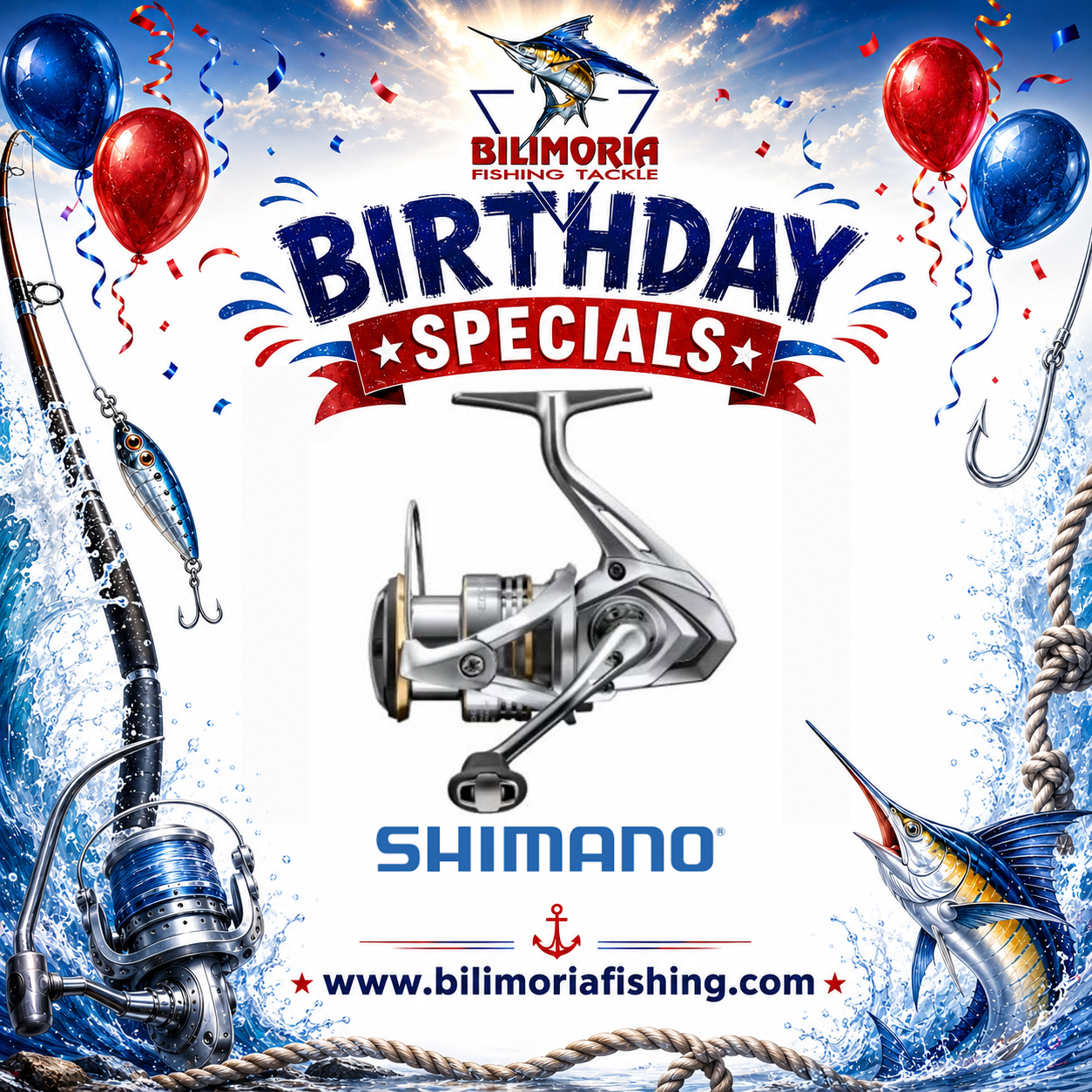 Birthday Specials: Shimano Sedona FJ
