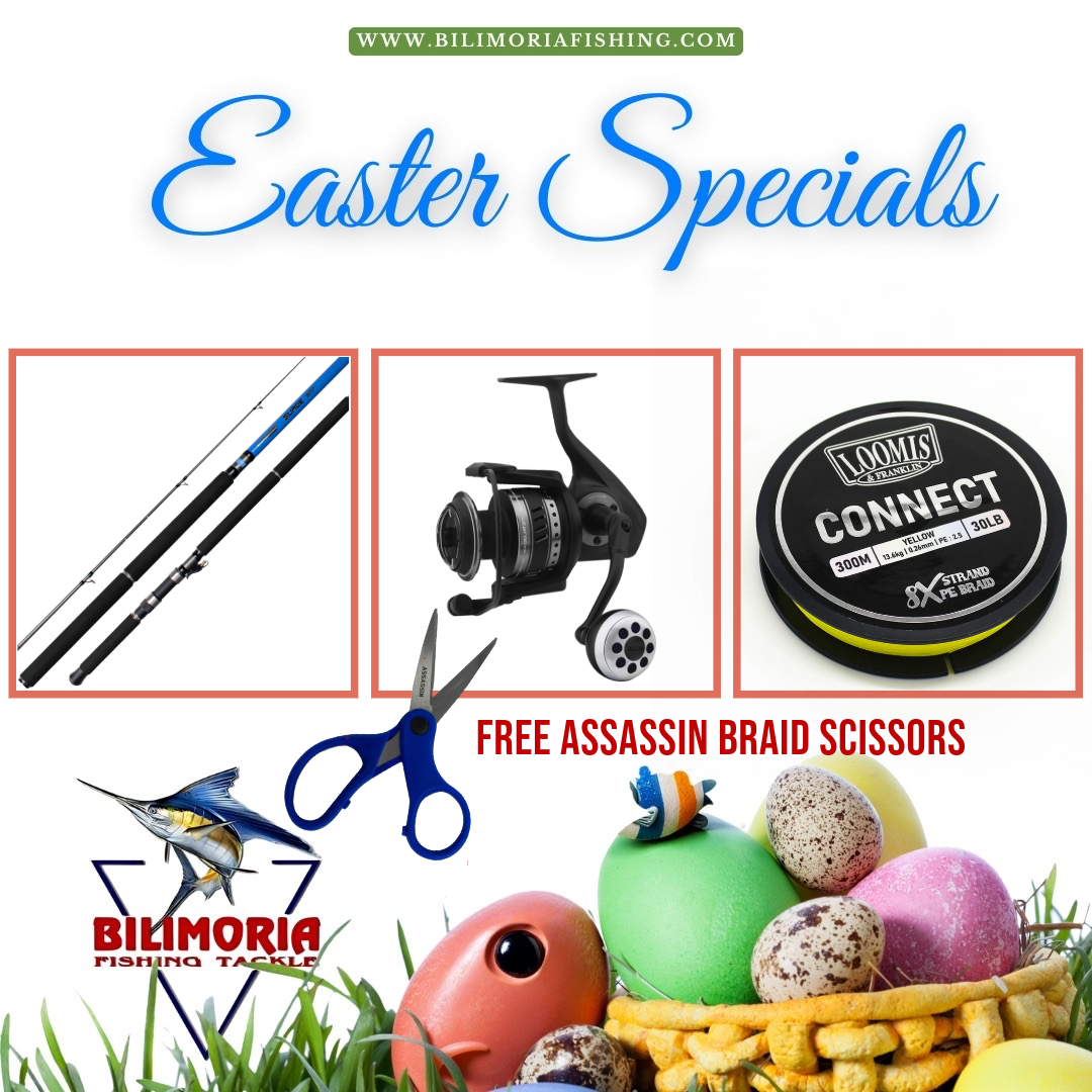 Easter Savings: Loomis & Franklin Surge & Okuma Metaloid & 600m Connect Braid
