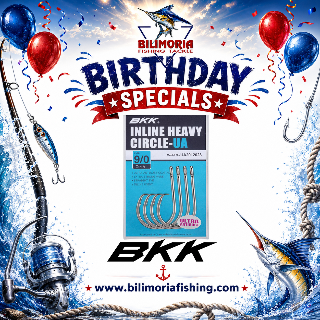 Birthday Specials: BKK Inline Heavy Circle-UA