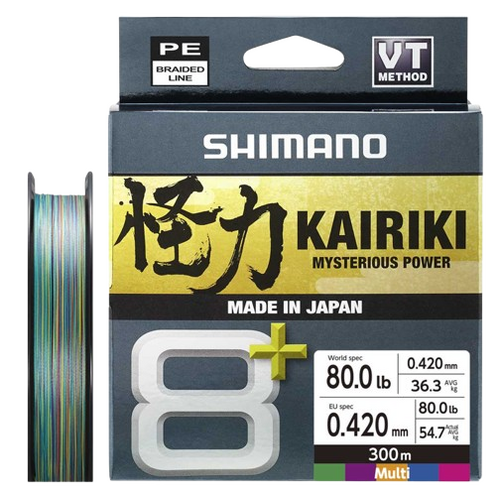 Thumbnail: Shimano Kairiki Braid 300m Multi Color