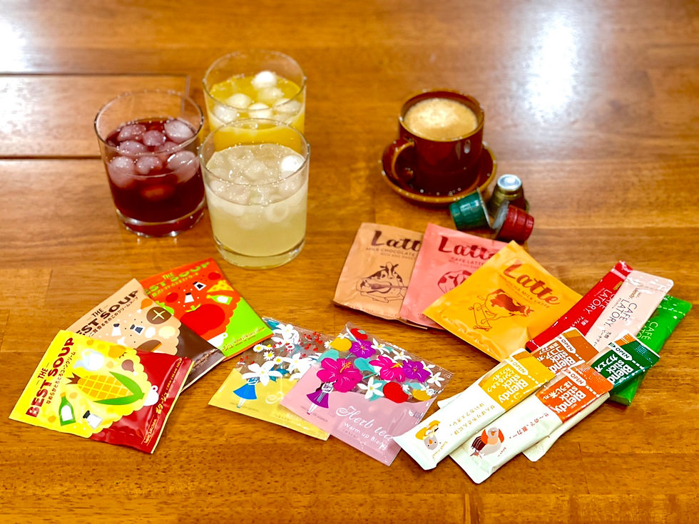 sanko hubドリンクバーにスープが追加されました♪