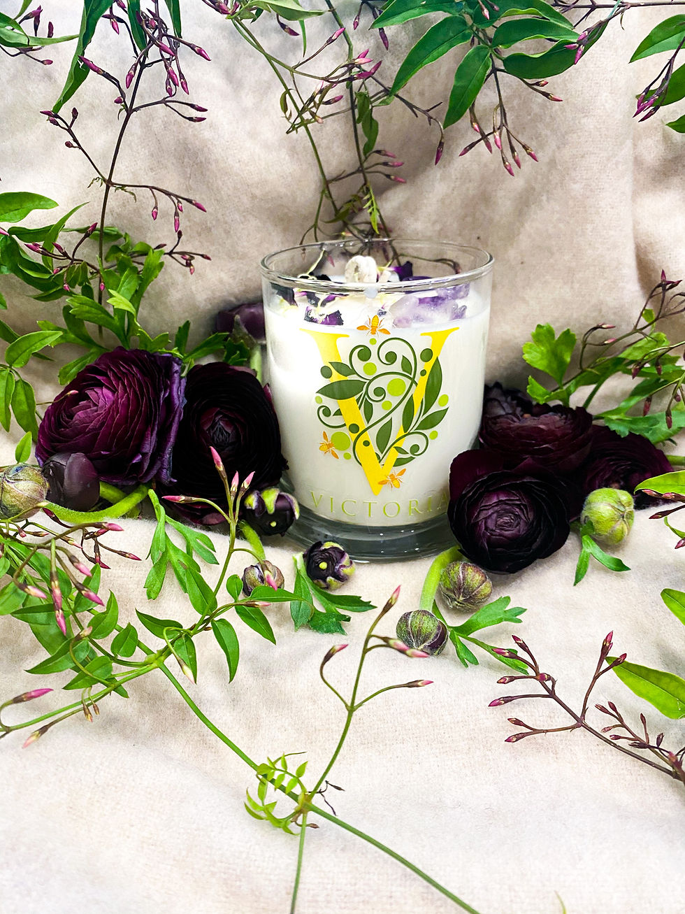 Thumbnail: Cashmere Plum Soy Wax Candle