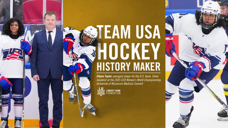 Team USA Hockey History Maker: Highlighting LVF Scholar Chyna Taylor