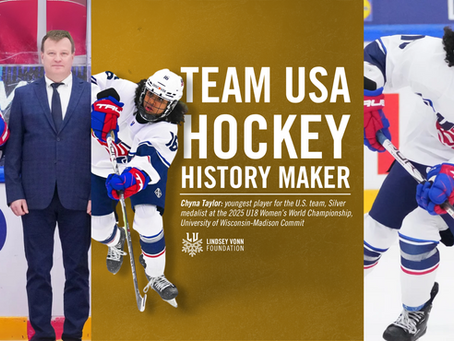 Team USA Hockey History Maker: Highlighting LVF Scholar Chyna Taylor