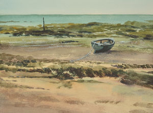 ach landscape watercolour painting scotland