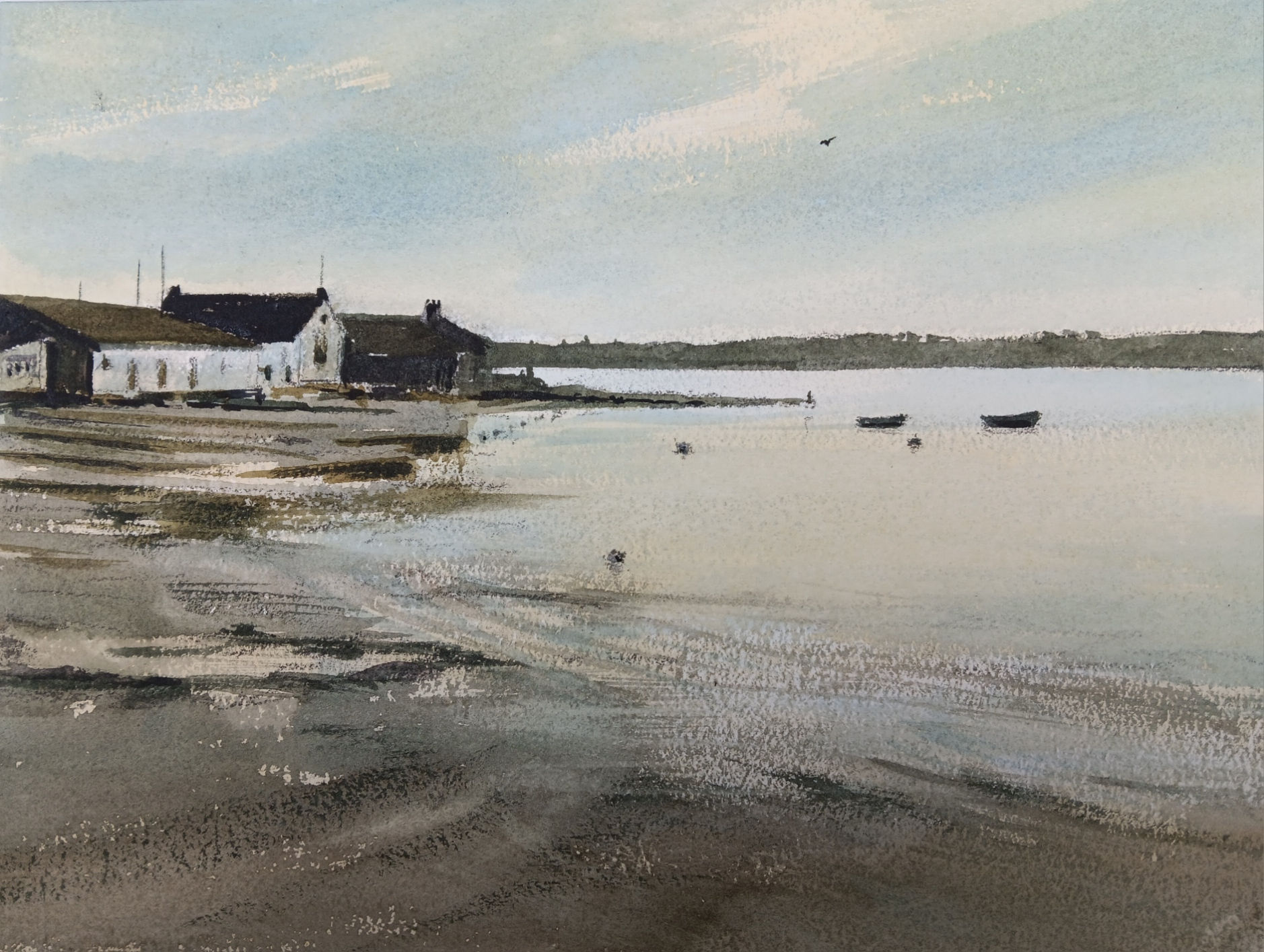 Afternoon Sun at Mudeford Harbour