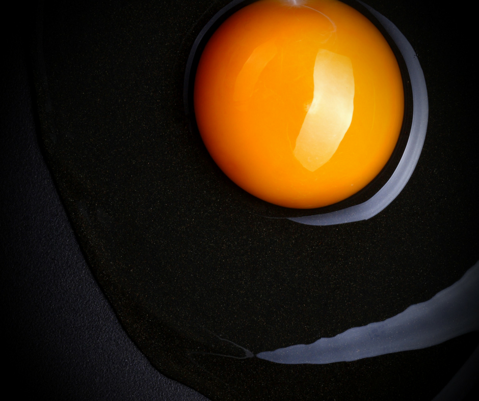 Raw egg with yolk and egg white New Generation Eggs
