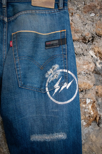 Levis Fenom X Fragment Design Sashiko Selvedge Made in Japan
