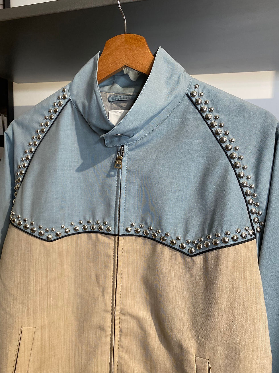 Thumbnail: Prada studded ss12 jacket 