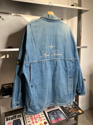 87ss Stone Island Carpenter Denim Jacket Stone Island Carpenter