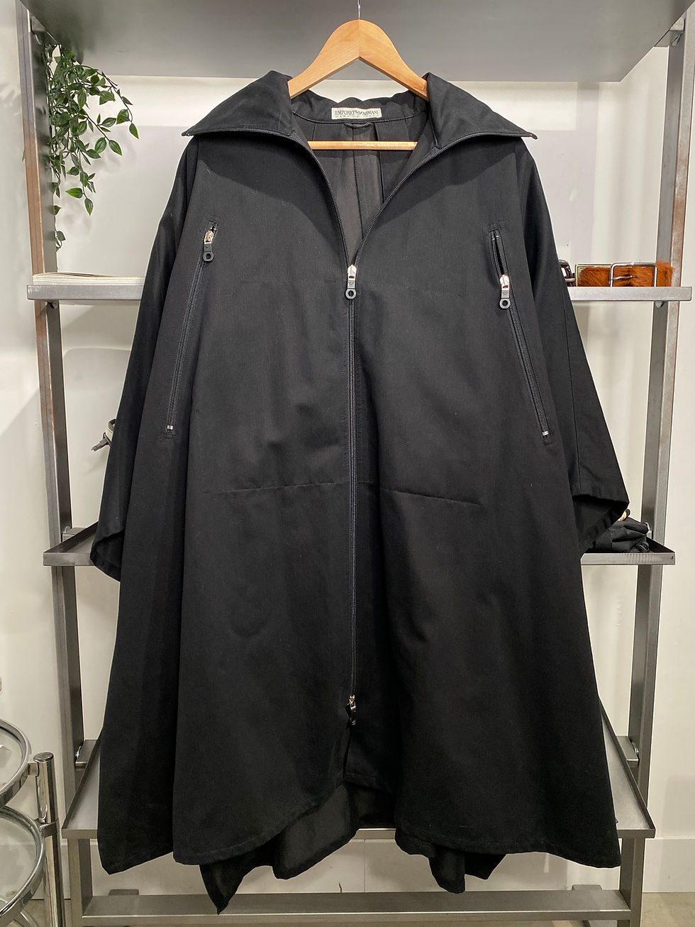 Thumbnail: 2000s emporio Armani ‘poncho jacket’
