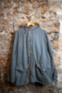 1983 CP Company Rubber Wool Fur Jacket