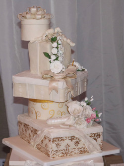 Boxes Wedding cake