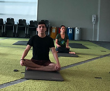 aula de yoga