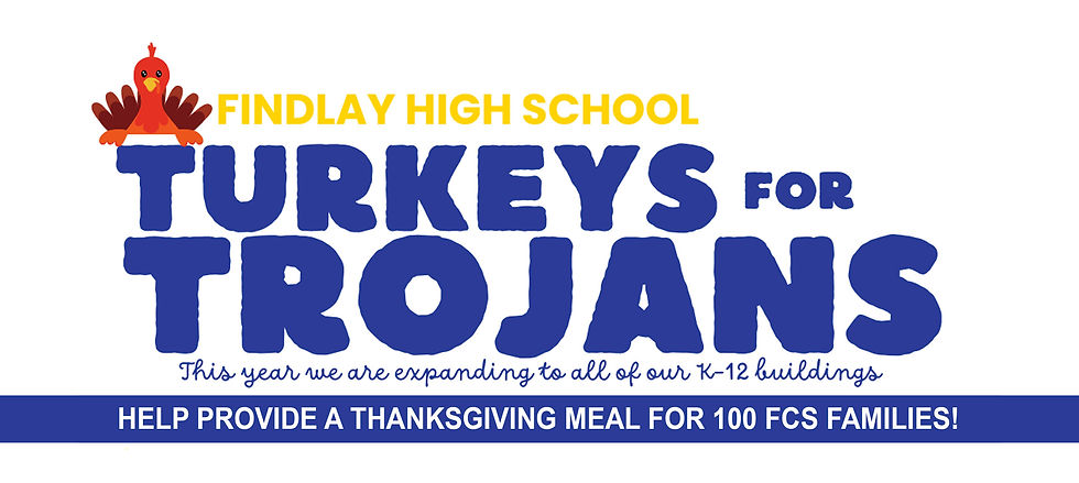 Taylor Automotive Family Joins Findlay High School for “Turkeys for Trojans” Holiday Drive