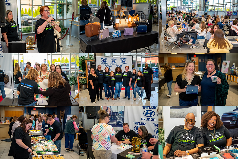 Operation Surprise Attack’s sold out Designer Purse Bingo at Taylor Hyundai of Perrysburg brought the community together for a fun and impactful evening supporting sick children and families.