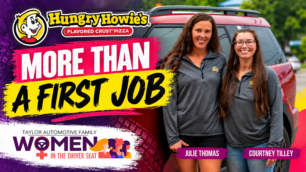 Courtney Tilley and Julie Thomas share how entry level jobs at Hungry Howie’s became careers, leadership opportunities, and a chance to mentor the next generation while building community in Sylvania.