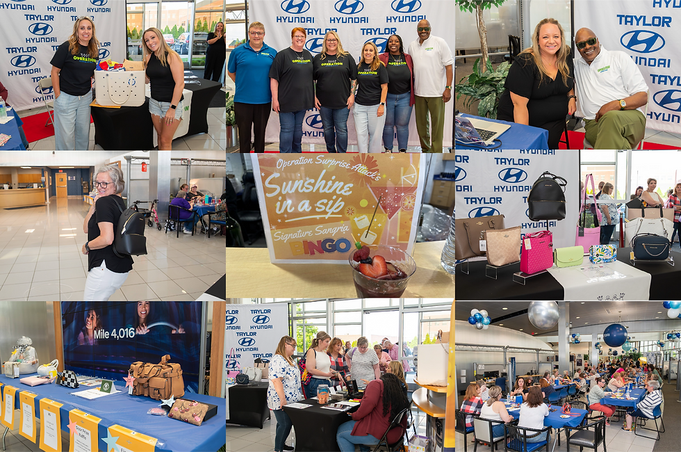 Taylor Automotive Family proudly partnered with Operation Surprise Attack for a spirited evening of Purse Bingo.