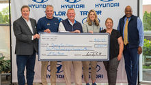 Taylor Automotive Donates to Cherry Street Mission Through UT Foul Shots Campaign