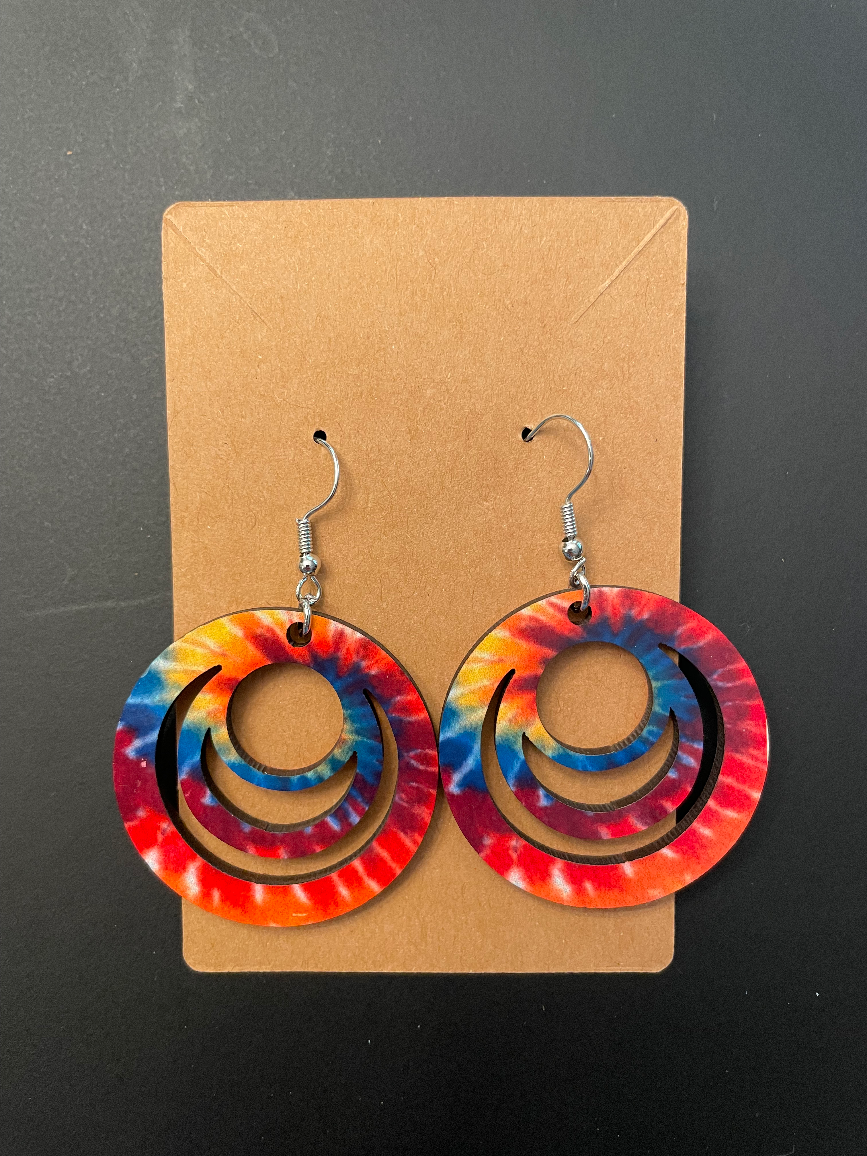 Tie-Dye Earrings