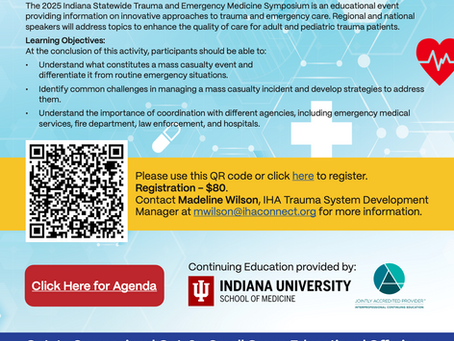 MESH to Present at the 2025 Indiana Statewide Trauma & Emergency Medicine Symposium