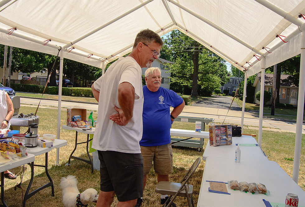 The Knights of Columbus Food Tent Fundraiser